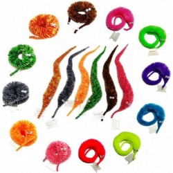 24 Pieces Fuzzy Worms Toys Worm on String Bulk Toys Magic Pet for Carnival Party Favors (12 Colors) $24.23 Magic Kits & Acces...