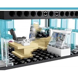 City Retail Cell Phone Store Two Floor Building Bricks 279 Piece Modular Bricks Set Toy Building Blocks Toy Set with Accessor...