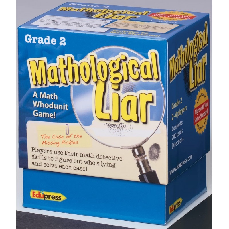 Mathological Liar Game Grade 2 (EP63395) $22.14 Board Games