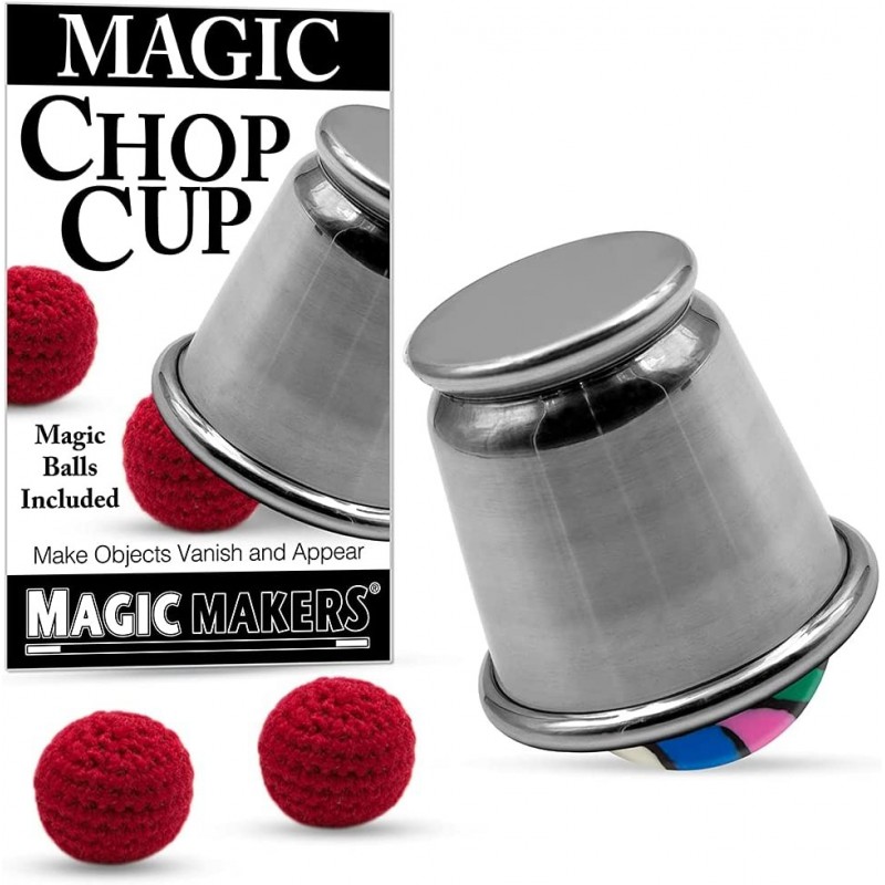 Magic Chop Cup Trick with Vanishing Balls $51.16 Magic Kits & Accessories