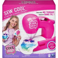 Cool Maker Sew Cool Sewing Machine with 5 Trendy Projects and Fabric for Kids 6 Aged and Up $50.29 Craft Kits