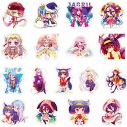 no Game no Life Sticker Pack of 50 Stickers - Waterproof Durable Stickers Classic Japanese Anime Stickers for Water Bottles C...