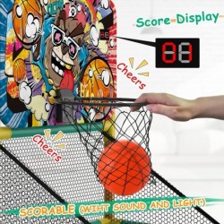 5.2ft 2 in 1 Basketball Hoop Indoor Basketball Indoor Game for Kids Outdoor Games for Kids Kids Basketball Hoop $100.45 Toy S...