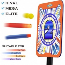 DOTH Electric Target Scoring Auto Reset Shooting Digital Target for Nerf Guns Blaster $30.19 Toy Foam Blasters & Guns