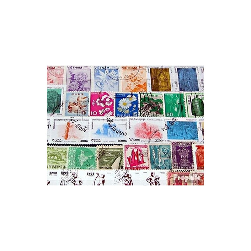 Asia 200 Different Stamps (Stamps for Collectors) $23.51 Collectible Postage Stamps