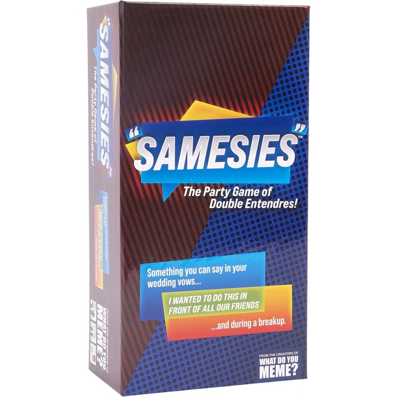 Samesies - The Party Game Full of Hilarious Double Entendres $49.33 Card Games