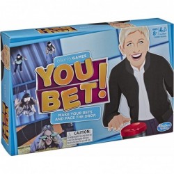 Ellen's Games You Bet Game Ellen DeGeneres Challenge For 4 Players Ages 8 & Up $22.75 Board Games