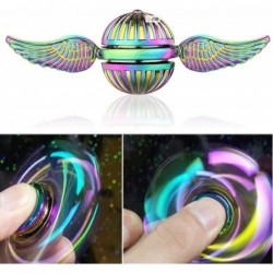 Hammer Fidget Spinners Chain Metal Fidget Oval Fidget Stones Rainbow Gold Fidgit Spinner Gift for Kids Adults Fidgets Infinit...