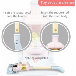 Kids Vacuum Cleaner Toy Pretend Role Play Housekeeping Toys House Cleaning Playset Gifts for Toddlers Boys Girls Learning Toy...