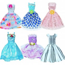 6 Pcs Ball Mini Gown Dress for 11.5 inch Girl Doll Clothes Playset $16.84 Doll Accessories