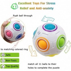 Pop Fidget Sensory Toys Set for Adults Kids ADHD ADD Anxiety Autism to Stress Relief and Anti-anxiety with Push Pop Squishy S...