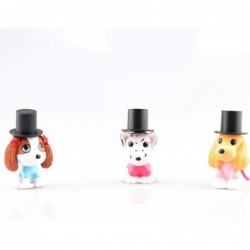 Mini Black Top Hats Plastic Magician Top Hats Christmas Decoration Plastic Mini Hats Craft Gift Accessories DIY Small Hats Pa...