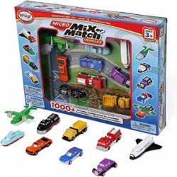 Mix or Match Vehicles Snap Toy Play Set Micro Vehicles $51.31 Kids' Play Trucks