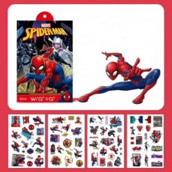 Spiderman Stickers- Tattoos Stickers Pad - 60 Scenes-Amazing Ultimate Spiderman - Age 3-8 Perfect for Gifts Party Favor Goodi...