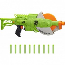 Zombie Strike Ghoulgrinder Blaster -- Rotating 10-Dart Wheel 10 Official Zombie Strike Elite Darts -- for Kids Teens Adults $...