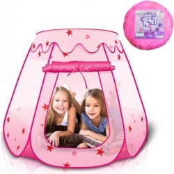 Princess Pop Up Tent Kids Playhouse Tent with a Carry Bag Foldable Princess Tent for Girls and Boys with Mesh Windows for Ven...