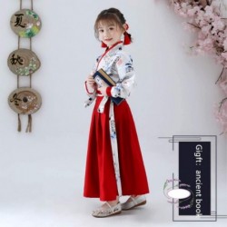 Chinese Traditional Hanfu Dress Suit for Boys and Girls Han Dynasty $51.57 Kids' Costumes