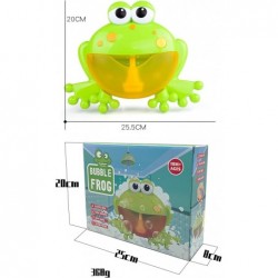 Musical Frog Baby Bath Toy Bubble Machine Bathtub Maker for Bath $39.03 Bathtub Toys