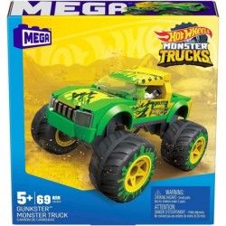 Mega Gunkster Monster Truck Building Set with 69 Pieces with Micro Figure Driver Figure Toy Gift Set for Ages 5 and Up $28.77...