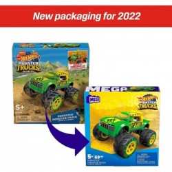 Mega Gunkster Monster Truck Building Set with 69 Pieces with Micro Figure Driver Figure Toy Gift Set for Ages 5 and Up $28.77...