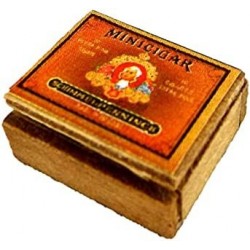 House Miniature Box of Cigars Pub Bar Den Study Accessory 1:12 Scale $17.05 Dollhouse Accessories