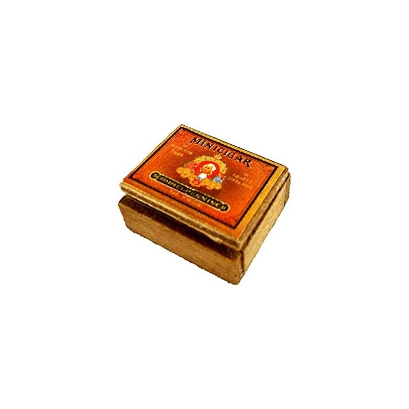 House Miniature Box of Cigars Pub Bar Den Study Accessory 1:12 Scale $17.05 Dollhouse Accessories