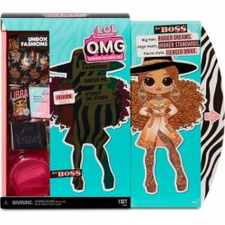 O.M.G. Series 3 Da Boss Fashion Doll with 20 Surprises $46.00 Dolls