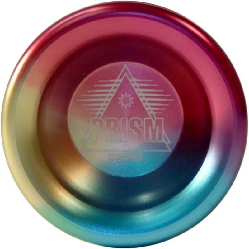 Prism Aluminum Ball Bearing yo-yo with Rainbow Anodized Finish - Rainbow $68.79 Yo-Yos