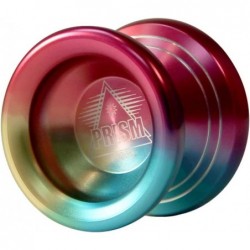 Prism Aluminum Ball Bearing yo-yo with Rainbow Anodized Finish - Rainbow $68.79 Yo-Yos