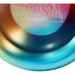 Prism Aluminum Ball Bearing yo-yo with Rainbow Anodized Finish - Rainbow $68.79 Yo-Yos