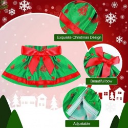 6 Pieces Santa Clothing Elf Doll Dance Skirt Set Christmas Elf Skirts for Elf Doll Xmas Holiday Decorations (Classic Style) $...