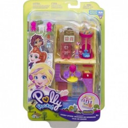 Pollyville Candy Store with 4 Floors 2 Dolls and 5 Accessories $26.06 Doll Playsets