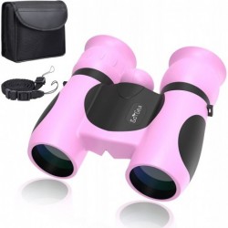 Real Binoculars for Kids 8x21 High-Resolution Compact Binocular with Neck Strap Toy for Sports and Outdoor Play Spy Gear Bird...