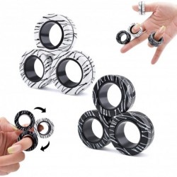 6Pcs Magnetic Rings Fidget Toys for Teens Adults&Kids|Fidget Pack Under 10 Dollars|ADHD Fidget Toy Pack for Anxiety Relief Co...