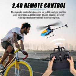 C129 RC Helicopter for Adults and Kids 4 Channel 2.4Ghz Remote Control Helicopter with 6-Axis Gyro Aileronless RC Aircraft wi...