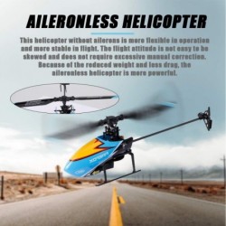 C129 RC Helicopter for Adults and Kids 4 Channel 2.4Ghz Remote Control Helicopter with 6-Axis Gyro Aileronless RC Aircraft wi...