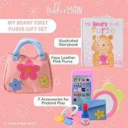 Tickle & Main My Beary First Purse 9-Piece Gift Set - Includes Purse Storybook and Accessories - Great Pretend Play Toy for T...