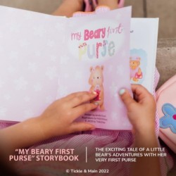 Tickle & Main My Beary First Purse 9-Piece Gift Set - Includes Purse Storybook and Accessories - Great Pretend Play Toy for T...