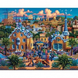 Dowdle Jigsaw Puzzle - Barcelona - 500 Piece $43.43 Jigsaw Puzzles