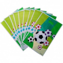 30PCS Soccer Gift Bags Treat Candy Bags Soccer Goodie Bags Soccer Theme Gift Bags for Birthday Kids Party Football Themed Par...