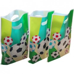 30PCS Soccer Gift Bags Treat Candy Bags Soccer Goodie Bags Soccer Theme Gift Bags for Birthday Kids Party Football Themed Par...