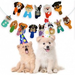 Dog Happy Birthday Banner Colorful Puppy Sign Garland Bunting Decoration Pet Birthday Party Favors Supplies $15.11 Kids' Part...