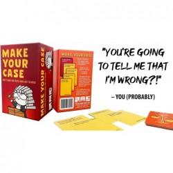 Make Your CASE! Party Game for People who Love to Argue | Friends Funniest Arguments | Potentially Offensive | Debate Club Fu...