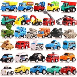 30 Pcs Pull Back City Cars and Trucks Toy Vehicles Set Matchbox Cars for Kids Boys Toys Age 5 6 7 Toys for 2 3 4 5 Boys Kids'...