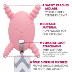 Pink Bundle - Baby Registry Must Have - Infant Toys 3-6 Months Sensory Toys for 0-6 Months 6-12 months and up for Molar Teeth...