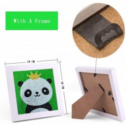 Diamond Painting by Number Kits for Kids with Wooden Frame (Panda 15x15cm) $18.30 Craft Kits