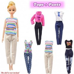 Doll Clothes for 11.5 Inch Girl Doll 20 Pcs Casual Wear Clothes and Doll Accessories with 10 Pairs Shoes +10 Fashion Doll Dre...