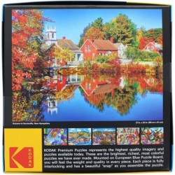 1000 Piece - Autumn in Harrisville New Hampshire $22.67 Jigsaw Puzzles