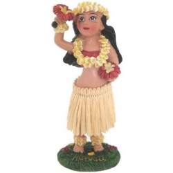 Hawaiian Dashboard Dancing Hula Girl Doll with Uli Uli $30.74 Dolls