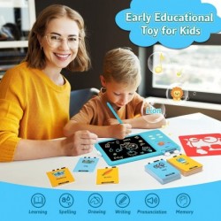 Talking Flash Cards Writing Board - Learning Toys for Kids Toddlers 2 3 4 5 6 Year Olds Boys Girls 222 Sight Words LCD Drawin...